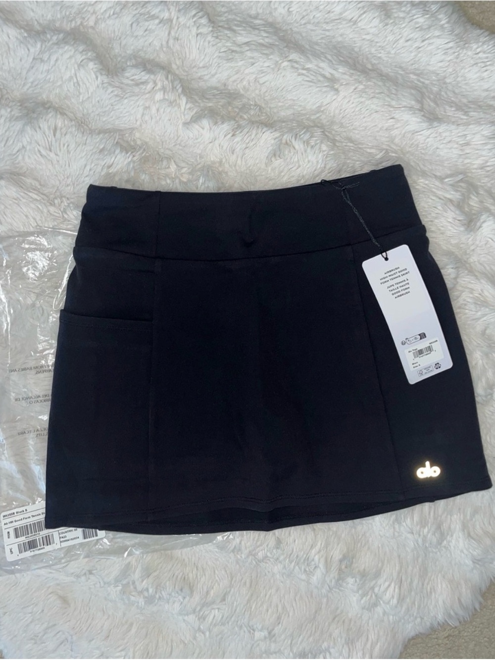 Airbrush High-Waist Good Form Tennis Skirt - Picture 5 of 7